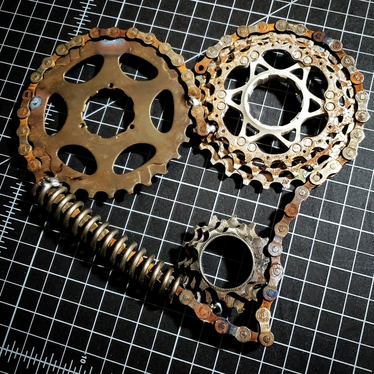 Steampunk Welded Heart