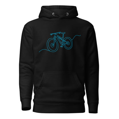 One-Line MTB Hoodie Black / S