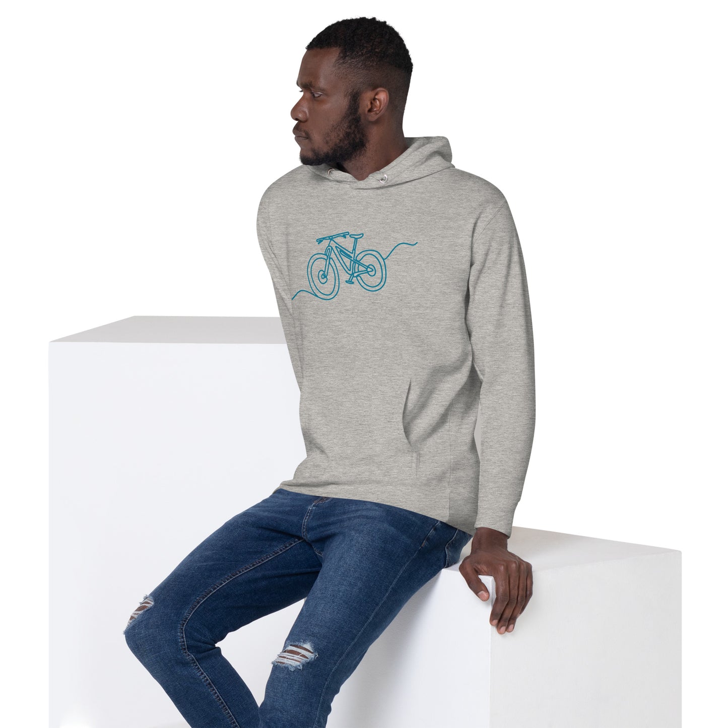 One-Line MTB Hoodie