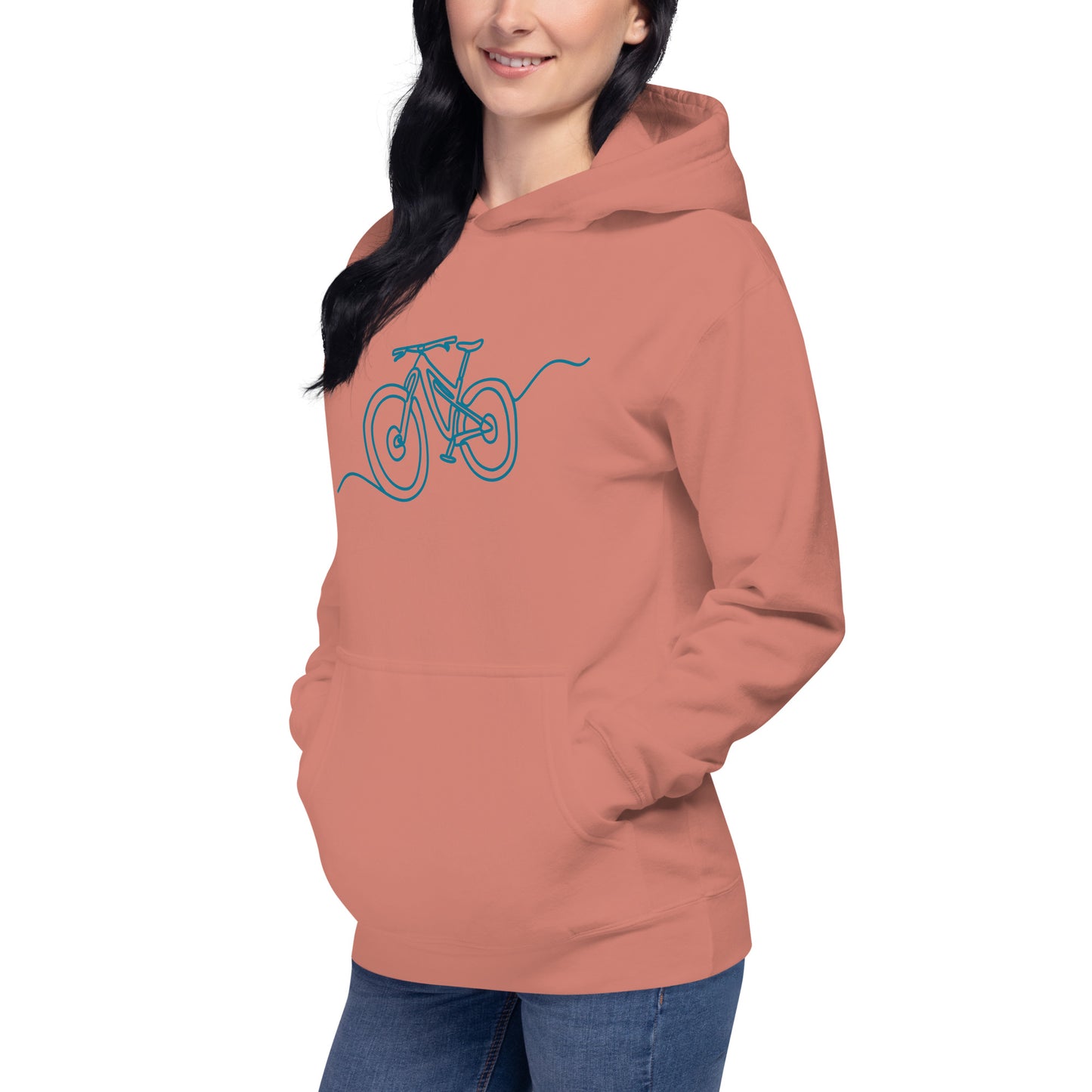 One-Line MTB Hoodie