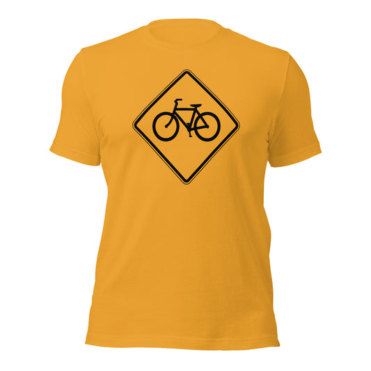 Classic Bicycle Street Sign T-Shirt