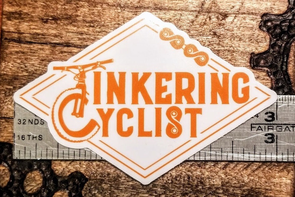 Tinkering Cyclist Sticker Pack